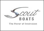 A logo of scout boats