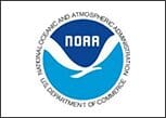 A logo of the national oceanic and atmospheric administration.